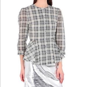 Not for sale🌺✨HP✨🌺Peplum Alexachung blouse